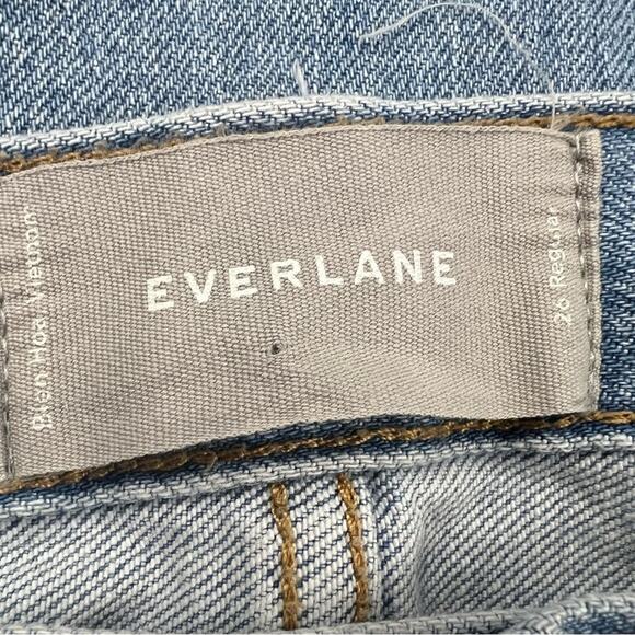 Everlane Light Blue Straight Leg Jeans - Picture 4 of 6